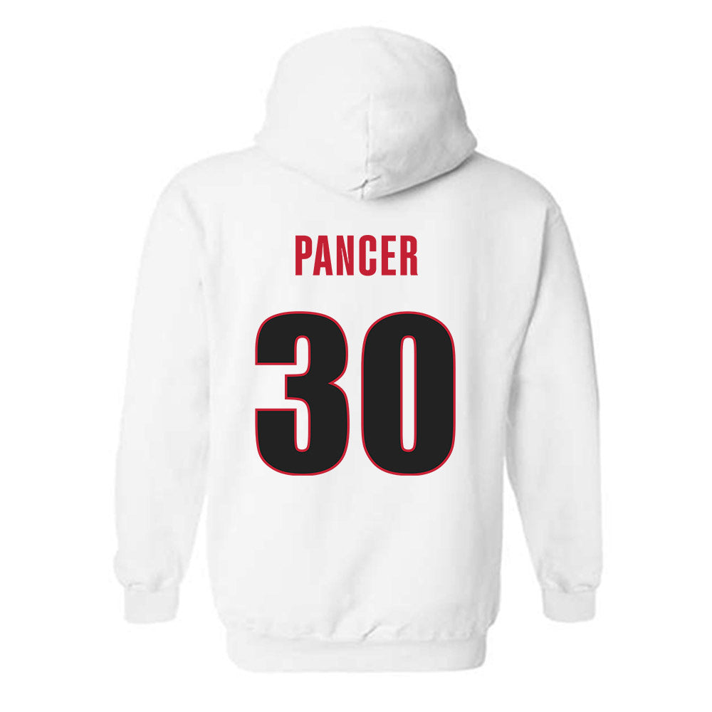 Georgia - NCAA Baseball : Brandt pancer - Classic Shersey Hooded Sweatshirt-1