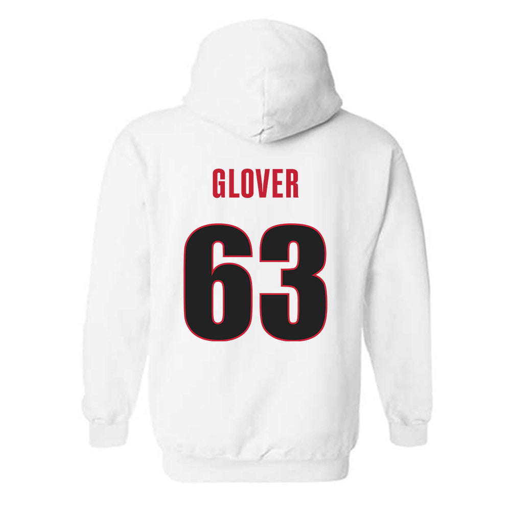 Georgia - NCAA Football : Dontrell Glover - Classic Shersey Hooded Sweatshirt-1