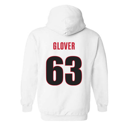 Georgia - NCAA Football : Dontrell Glover - Classic Shersey Hooded Sweatshirt-1