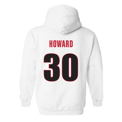 Georgia - NCAA Softball : Destin Howard - Classic Shersey Hooded Sweatshirt-1