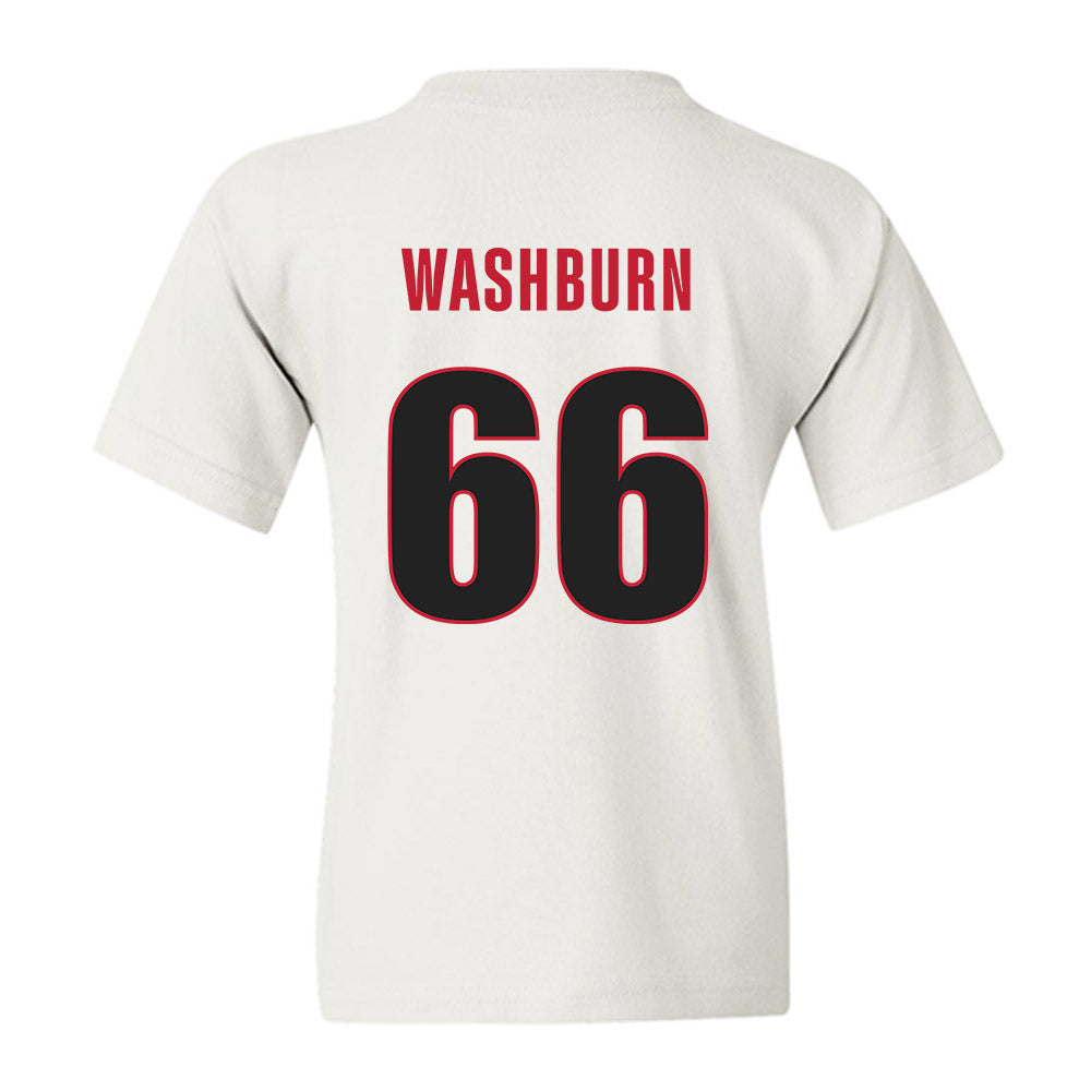 Georgia - NCAA Football : Jonathan Washburn - Classic Shersey Youth T-Shirt-1