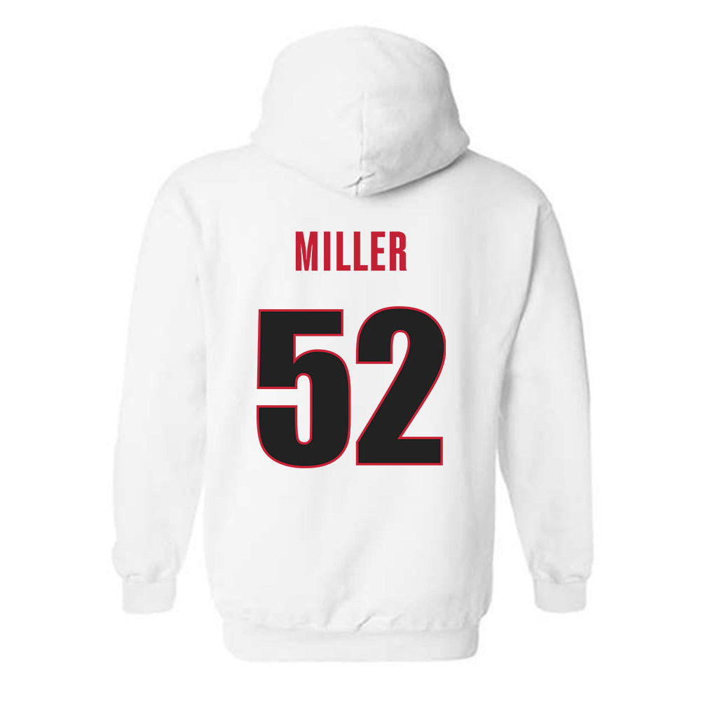 Georgia - NCAA Football : Christen Miller - Classic Shersey Hooded Sweatshirt-1