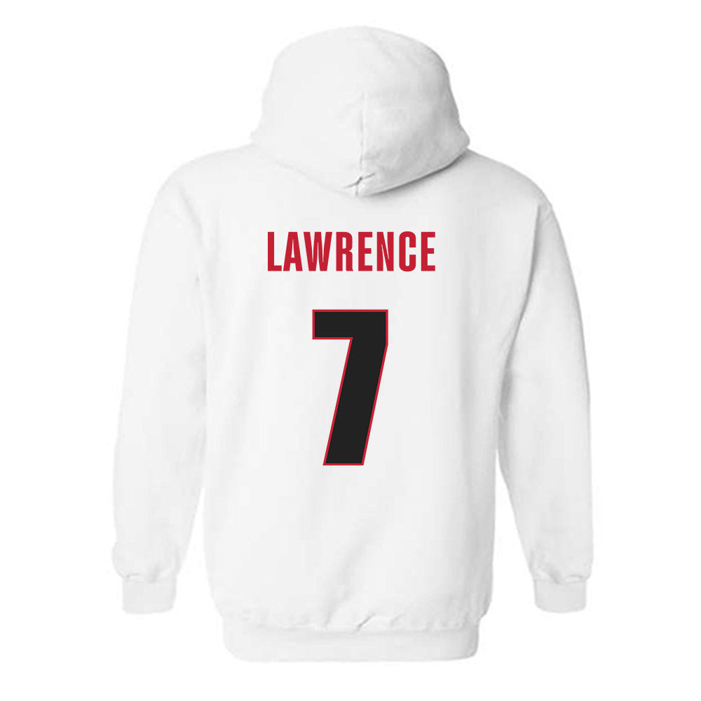 Georgia - NCAA Men's Basketball : Tyrin Lawrence - Classic Shersey Hooded Sweatshirt-1