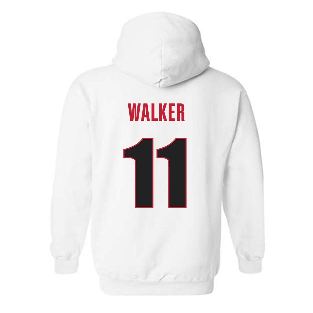 Georgia - NCAA Football : Jalon Walker - Classic Shersey Hooded Sweatshirt-1