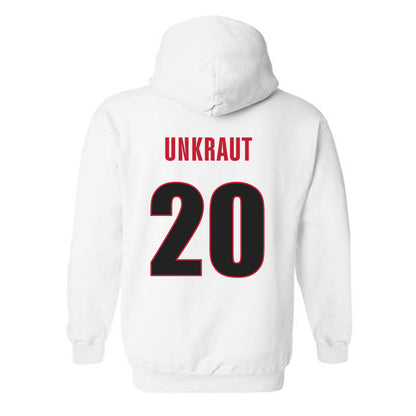 Georgia - NCAA Women's Soccer : Abby Unkraut - Classic Shersey Hooded Sweatshirt-1