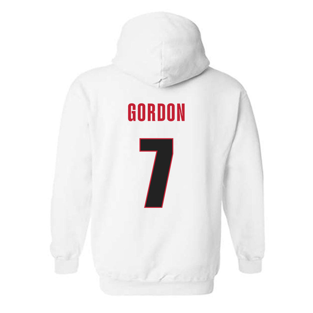 Georgia - NCAA Softball : Sarah Gordon - Classic Shersey Hooded Sweatshirt-1