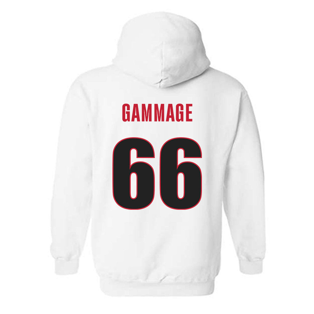 Georgia - NCAA Football : Gus Gammage - Classic Shersey Hooded Sweatshirt-1