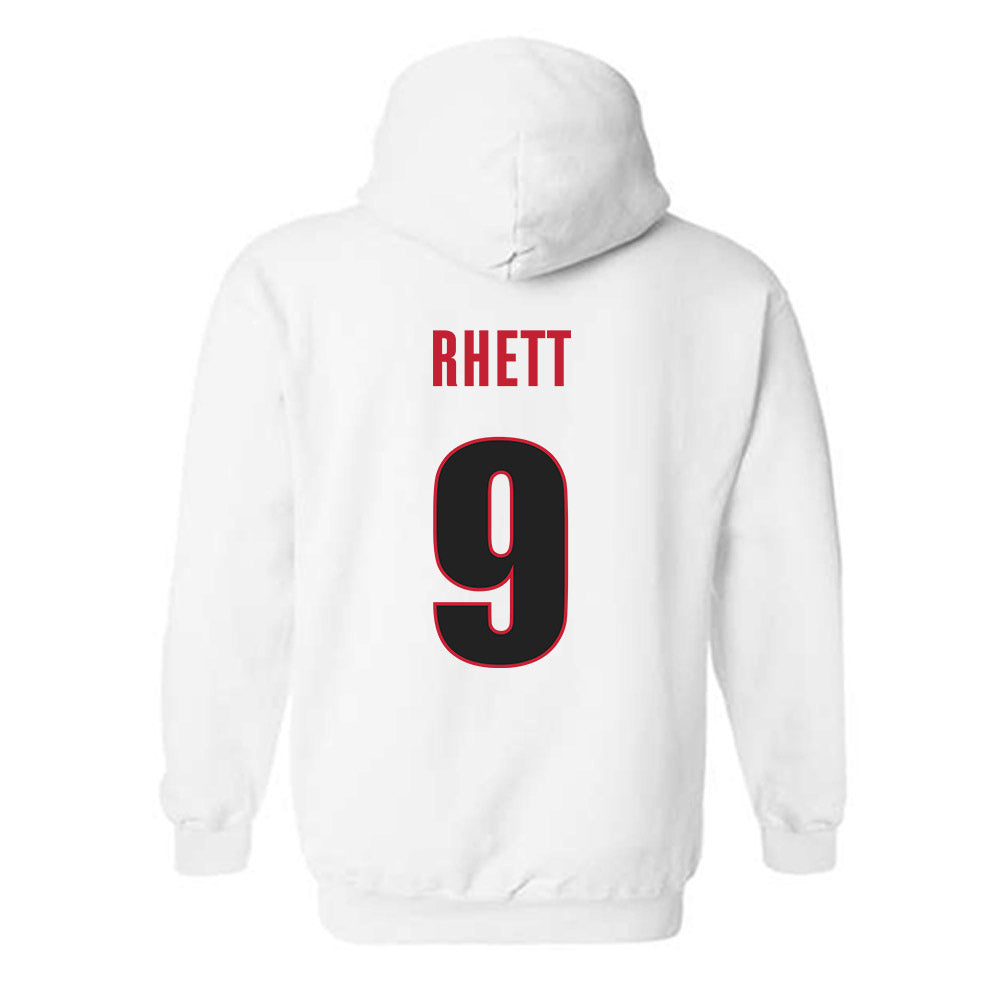 Georgia - NCAA Football : Justyn Rhett - Classic Shersey Hooded Sweatshirt-1