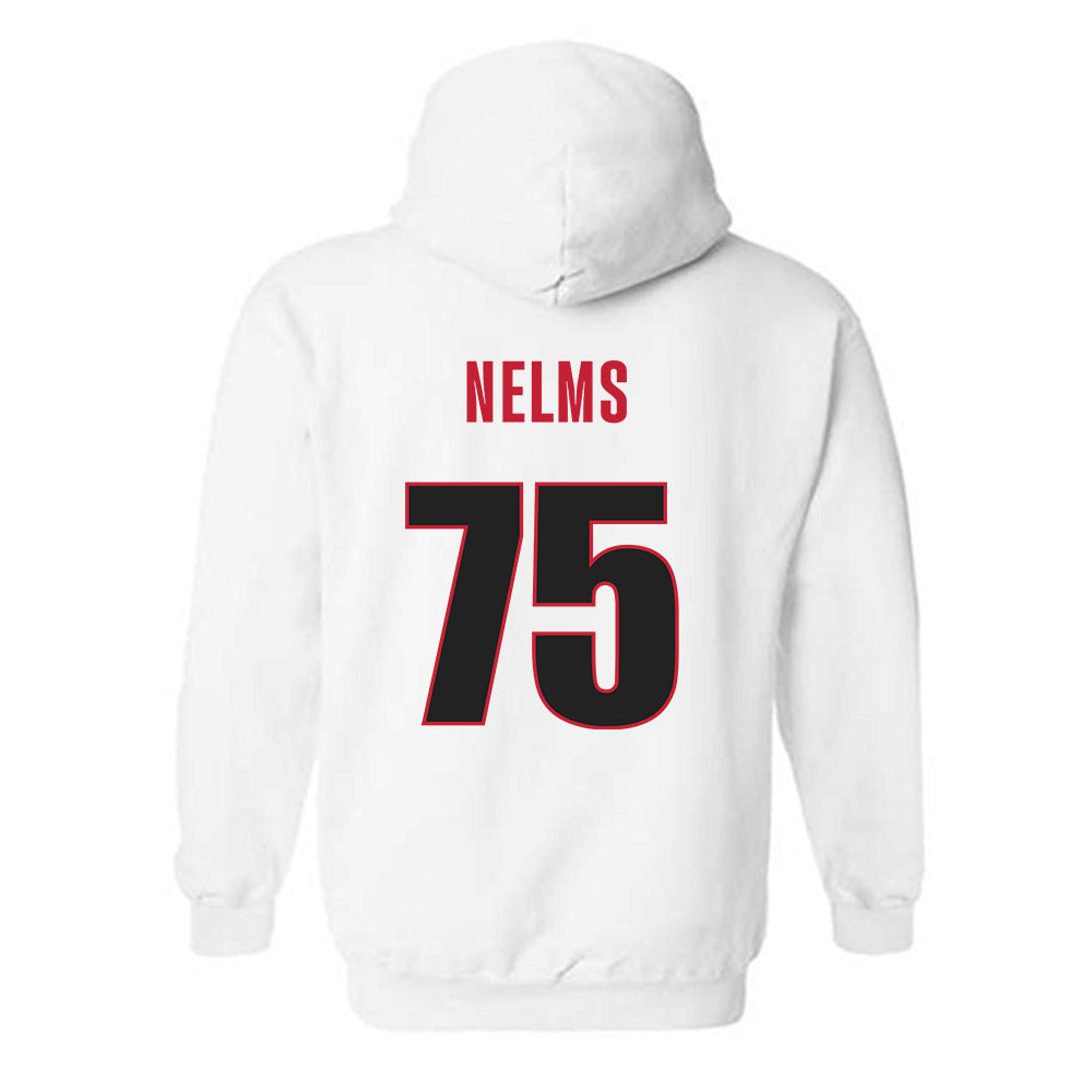 Georgia - NCAA Football : Tate Nelms - Classic Shersey Hooded Sweatshirt-1