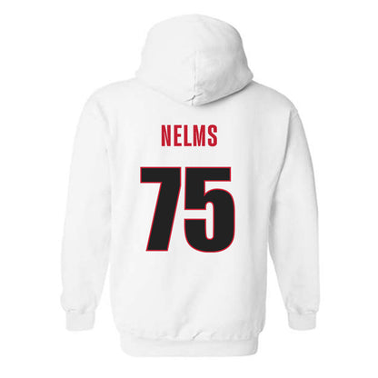 Georgia - NCAA Football : Tate Nelms - Classic Shersey Hooded Sweatshirt-1