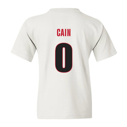 Georgia - NCAA Men's Basketball : Christopher Cain - Classic Shersey Youth T-Shirt-1