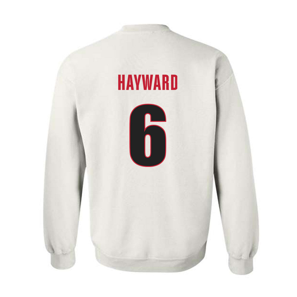 Georgia - NCAA Women's Soccer : Juliauna Hayward - Classic Shersey Crewneck Sweatshirt-1