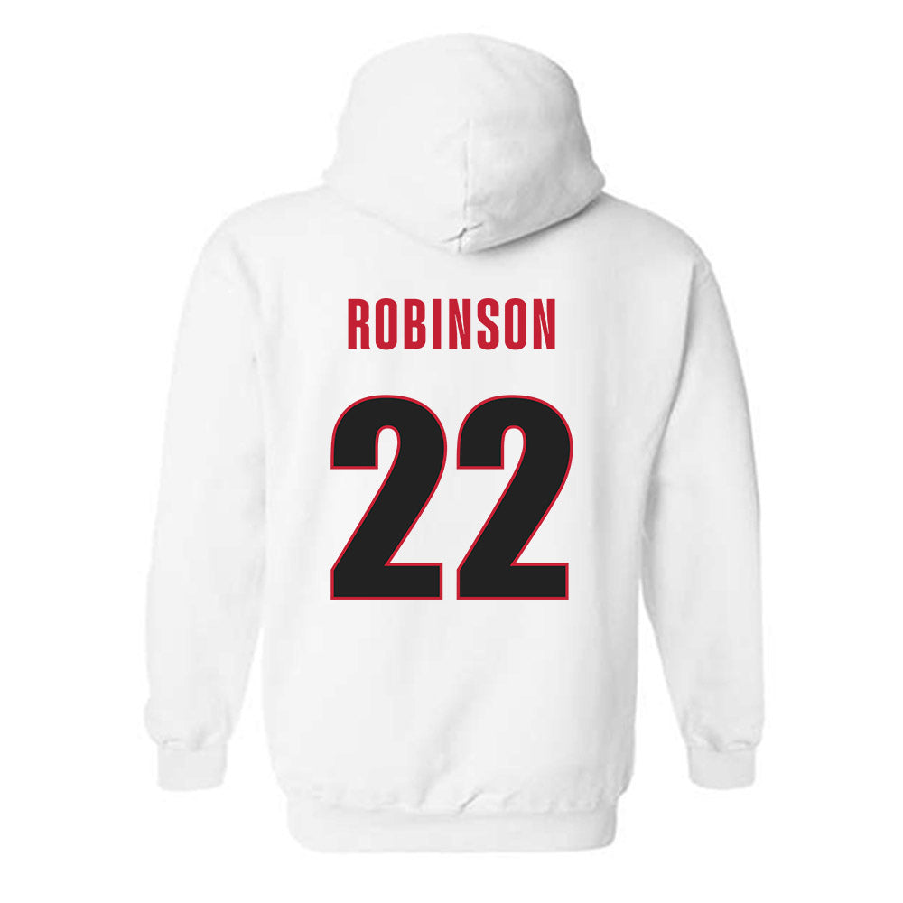 Georgia - NCAA Football : Branson Robinson - Classic Shersey Hooded Sweatshirt-1