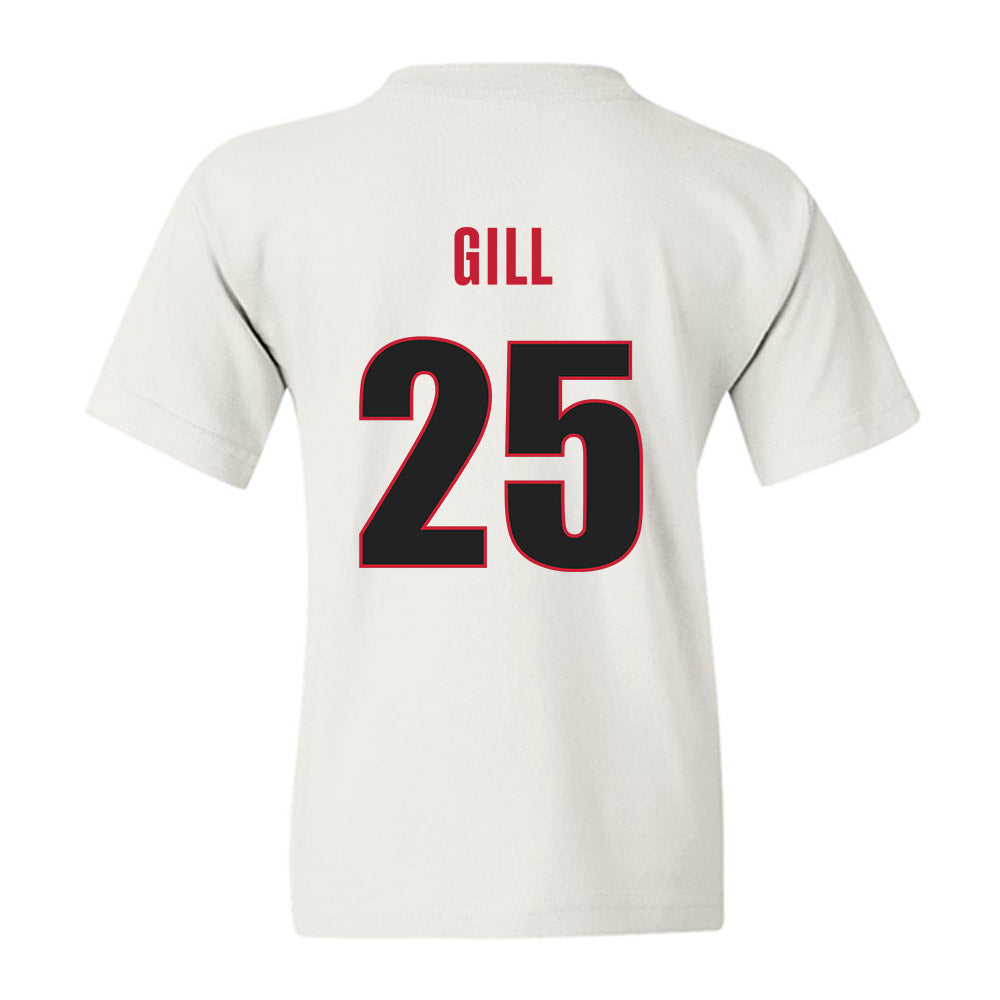 Georgia - NCAA Football : Collin Gill - Classic Shersey Youth T-Shirt-1