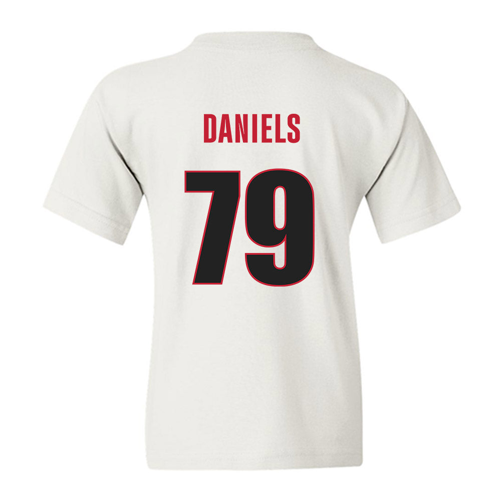 Georgia - NCAA Football : Nyier Daniels - Classic Shersey Youth T-Shirt-1