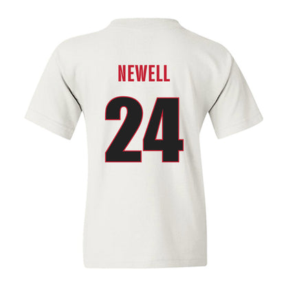 Georgia - NCAA Men's Basketball : Jaden Newell - Classic Shersey Youth T-Shirt-1