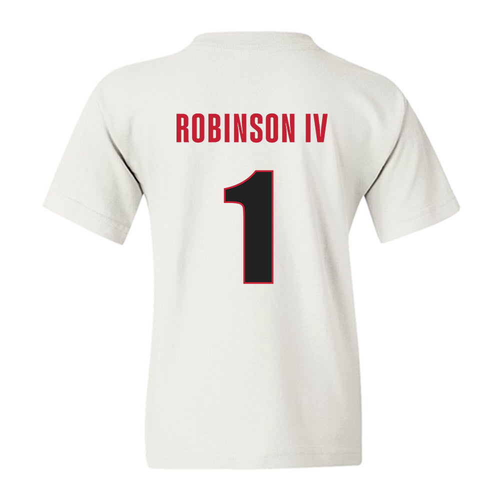 Georgia - NCAA Football : Ellis Robinson IV - Classic Shersey Youth T-Shirt-1