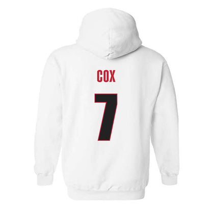 Georgia - NCAA Women's Volleyball : Bailey Cox - Classic Shersey Hooded Sweatshirt-1