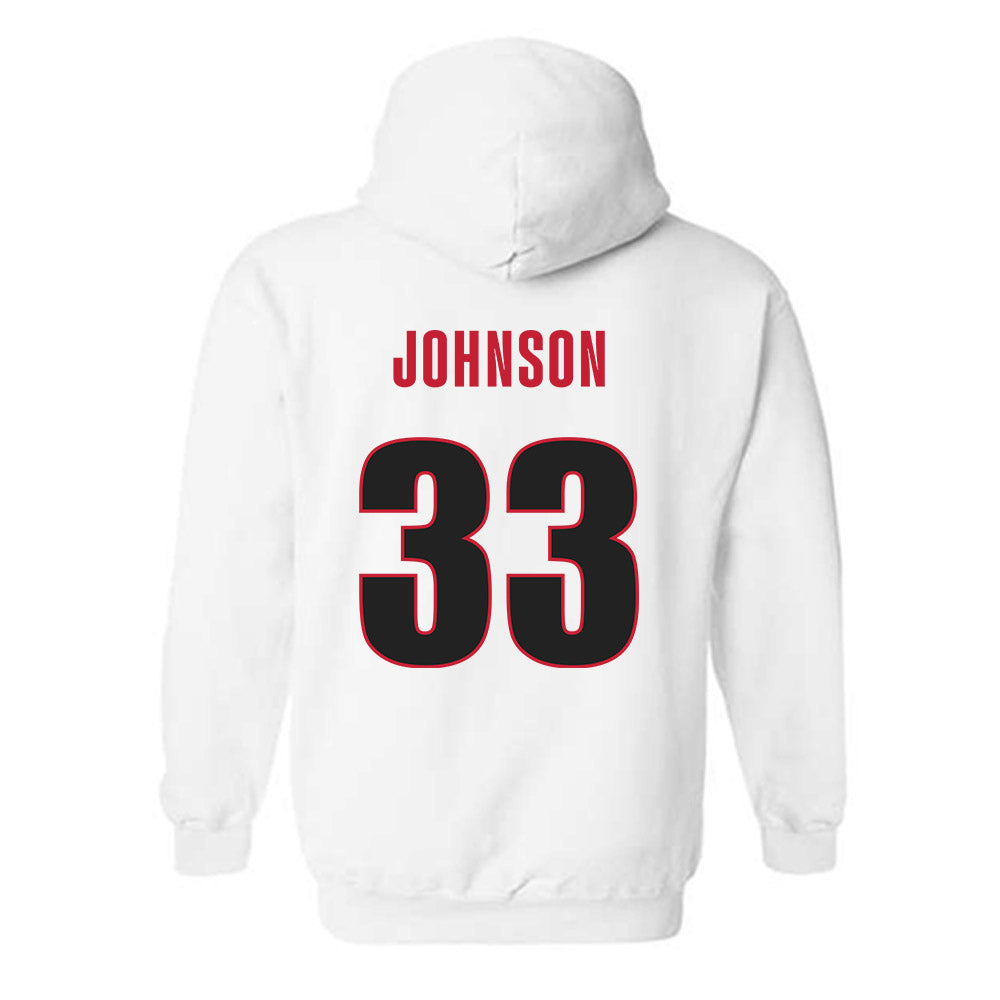 Georgia - NCAA Football : Quintavius Johnson - Classic Shersey Hooded Sweatshirt-1