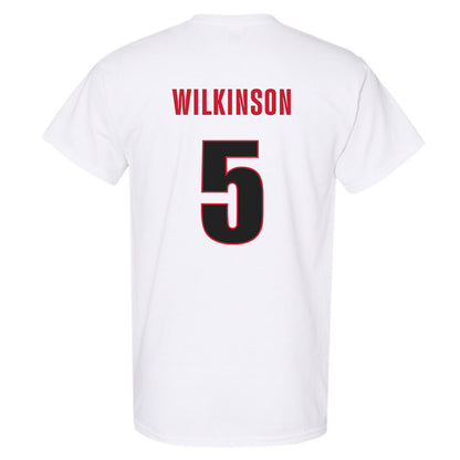 Georgia - NCAA Men's Basketball : Jeremiah Wilkinson - Classic Shersey T-Shirt-1