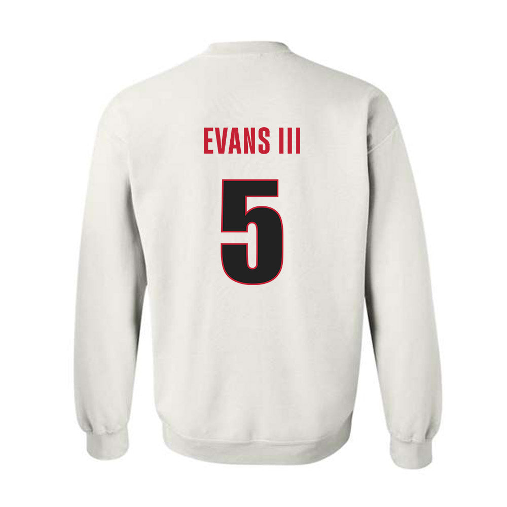 Georgia - NCAA Football : Anthony Evans III - Classic Shersey Crewneck Sweatshirt-1