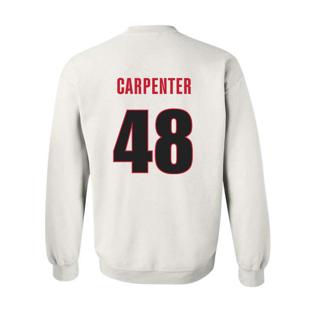 Georgia - NCAA Football : Duncan Carpenter - Classic Shersey Crewneck Sweatshirt-1