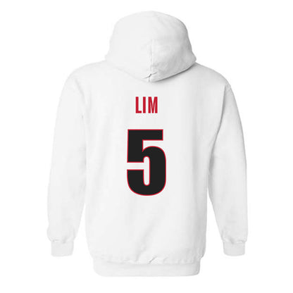 Georgia - NCAA Women's Volleyball : Makena Lim - Classic Shersey Hooded Sweatshirt-1