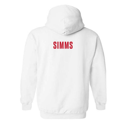 Georgia - NCAA Men's Track & Field : Jonathan Simms - Classic Shersey Hooded Sweatshirt-1
