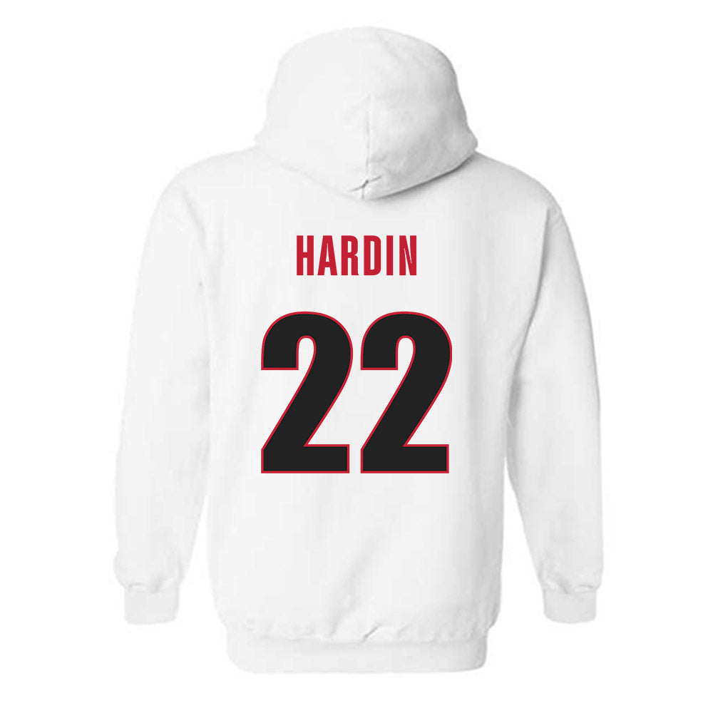 Georgia - NCAA Women's Soccer : Cate Hardin - Classic Shersey Hooded Sweatshirt-1