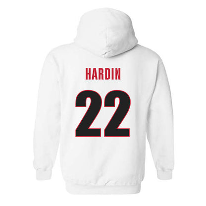 Georgia - NCAA Women's Soccer : Cate Hardin - Classic Shersey Hooded Sweatshirt-1