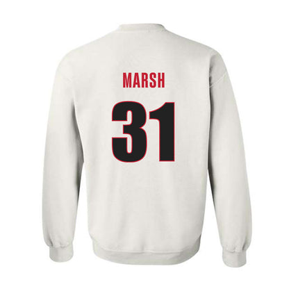 Georgia - NCAA Baseball : Chandler Marsh - Classic Shersey Crewneck Sweatshirt-1