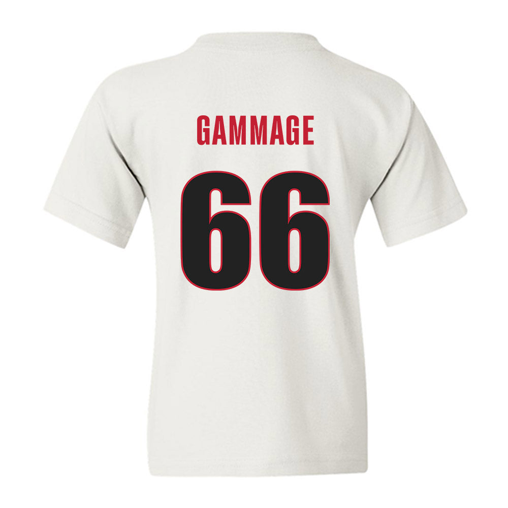 Georgia - NCAA Football : Gus Gammage - Classic Shersey Youth T-Shirt-1