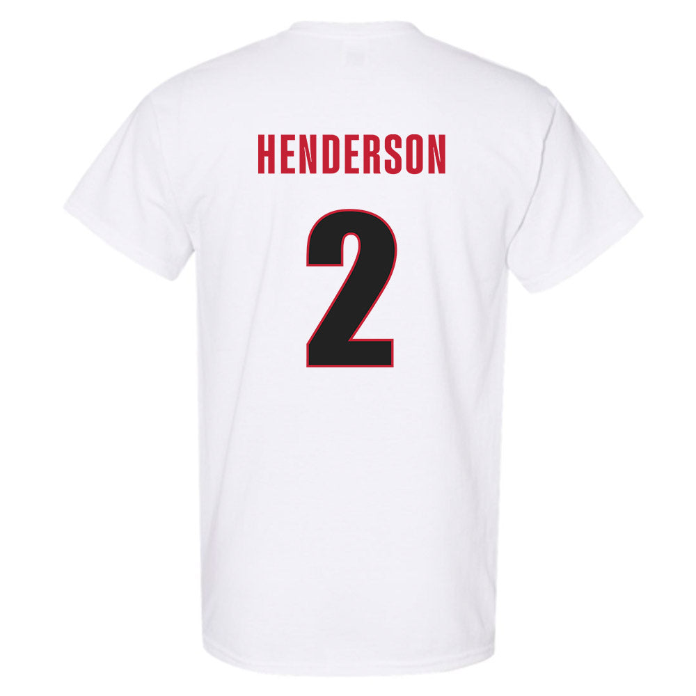 Georgia - NCAA Women's Basketball : Savannah Henderson - Classic Shersey T-Shirt-1