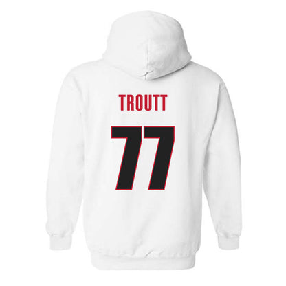 Georgia - NCAA Softball : Ella Troutt - Classic Shersey Hooded Sweatshirt-1