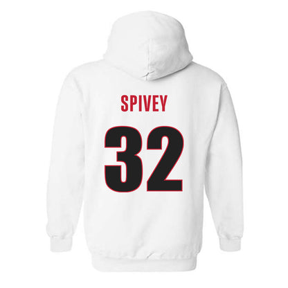 Georgia - NCAA Baseball : Logan Spivey - Classic Shersey Hooded Sweatshirt-1