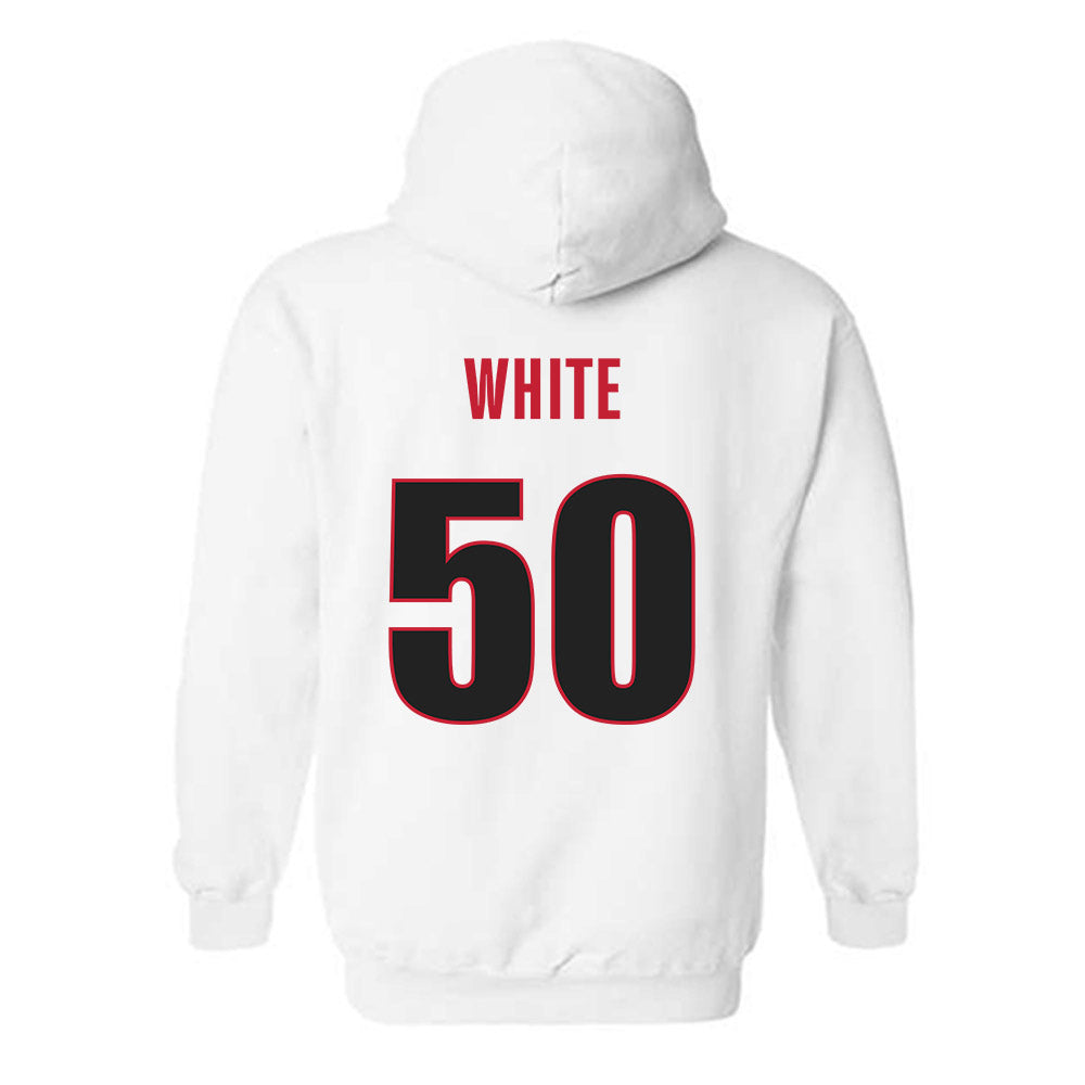 Georgia - NCAA Women's Soccer : Hannah White - Classic Shersey Hooded Sweatshirt-1