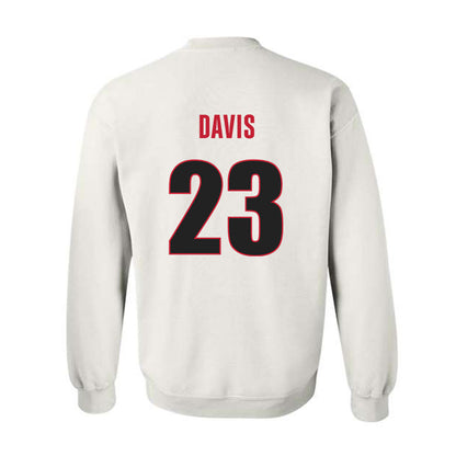 Georgia - NCAA Women's Basketball : Summer Davis - Classic Shersey Crewneck Sweatshirt-1