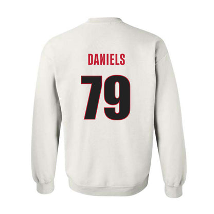 Georgia - NCAA Football : Nyier Daniels - Classic Shersey Crewneck Sweatshirt-1