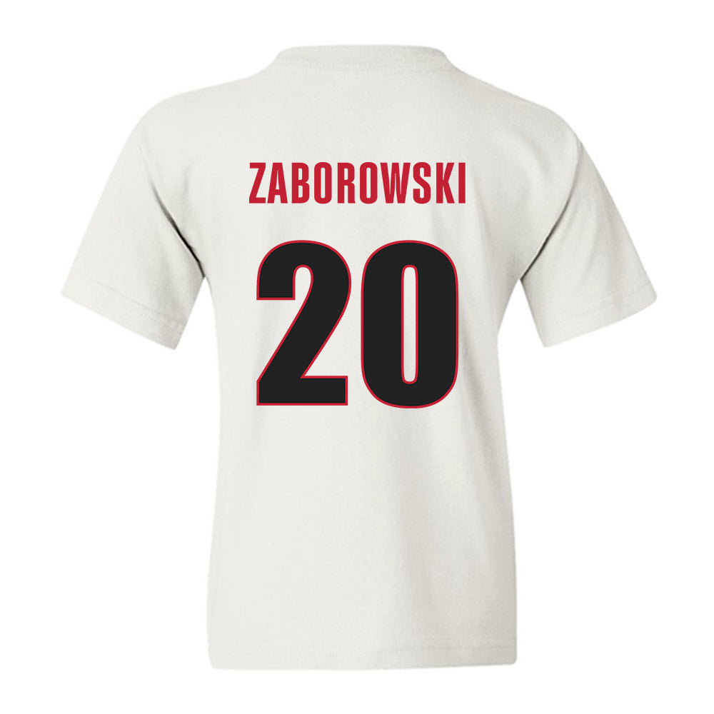 Georgia - NCAA Baseball : Ryland Zaborowski - Classic Shersey Youth T-Shirt-1