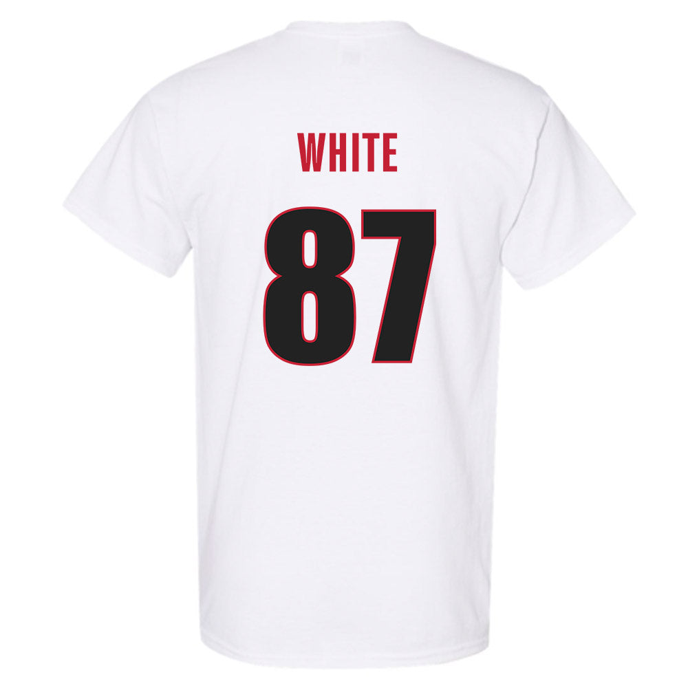 Georgia - NCAA Football : Jordan White - Classic Shersey T-Shirt-1