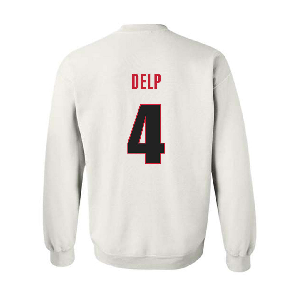 Georgia - NCAA Football : Oscar Delp - Classic Shersey Crewneck Sweatshirt-1