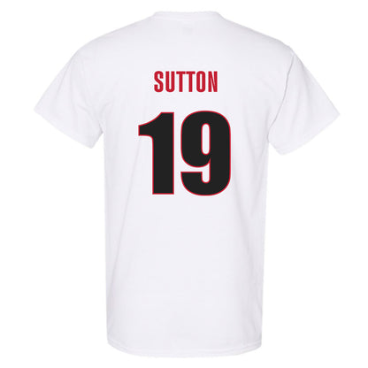 Georgia - NCAA Baseball : Ethan Sutton - Classic Shersey T-Shirt-1