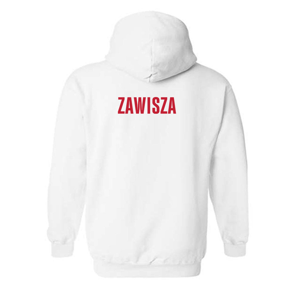 Georgia - NCAA Equestrian : Abbey Zawisza - Classic Shersey Hooded Sweatshirt-1