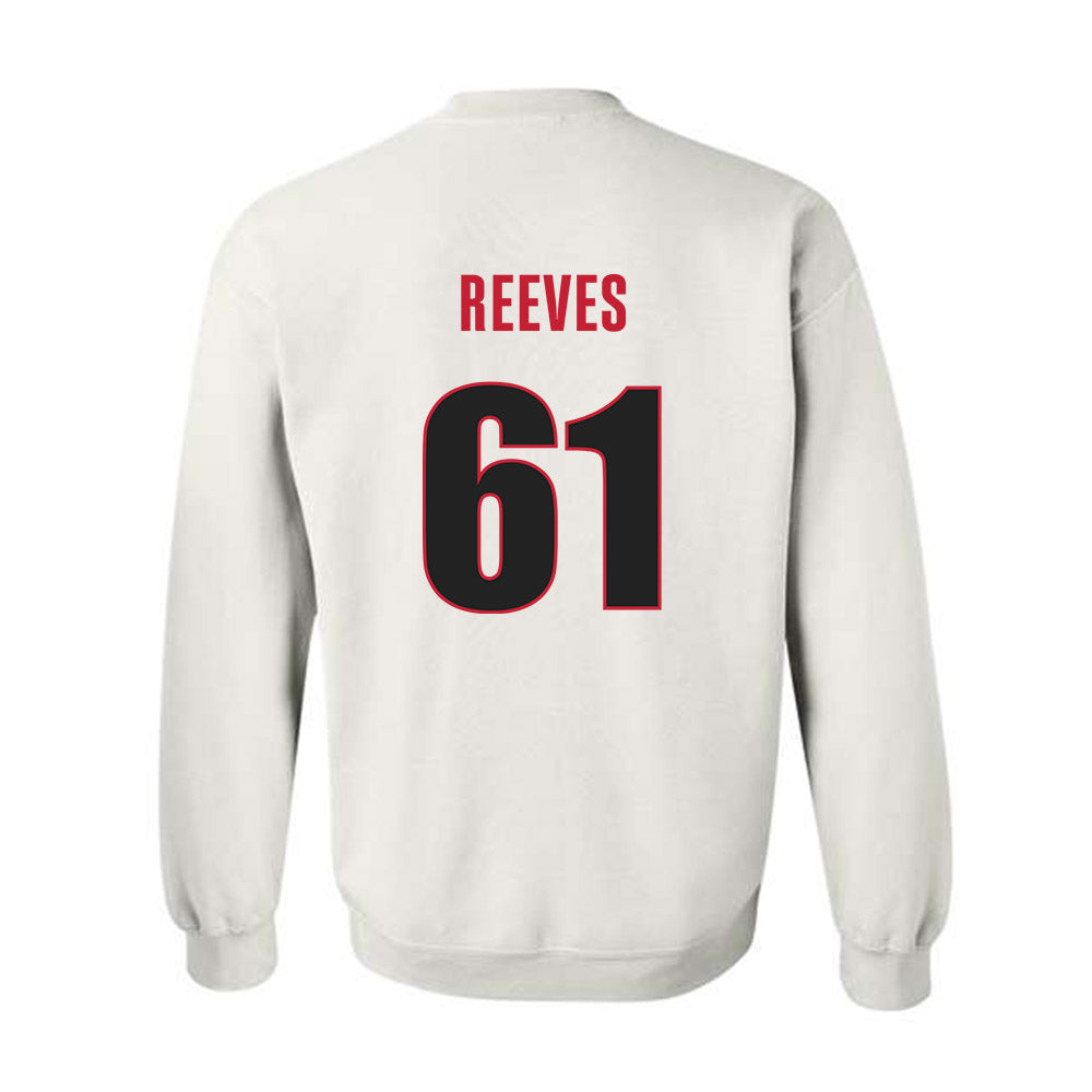 Georgia - NCAA Football : Nicholas Reeves - Classic Shersey Crewneck Sweatshirt-1