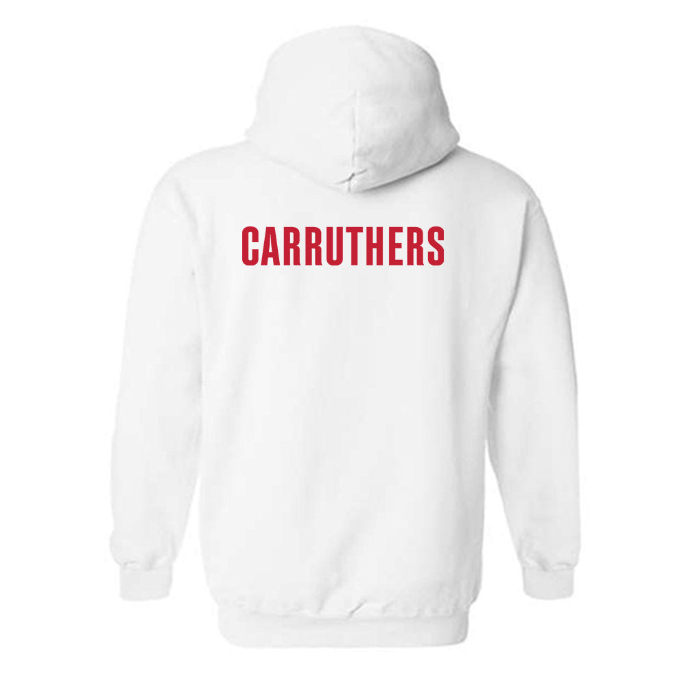 Georgia - NCAA Men's Track & Field : Jacob Carruthers - Classic Shersey Hooded Sweatshirt-1