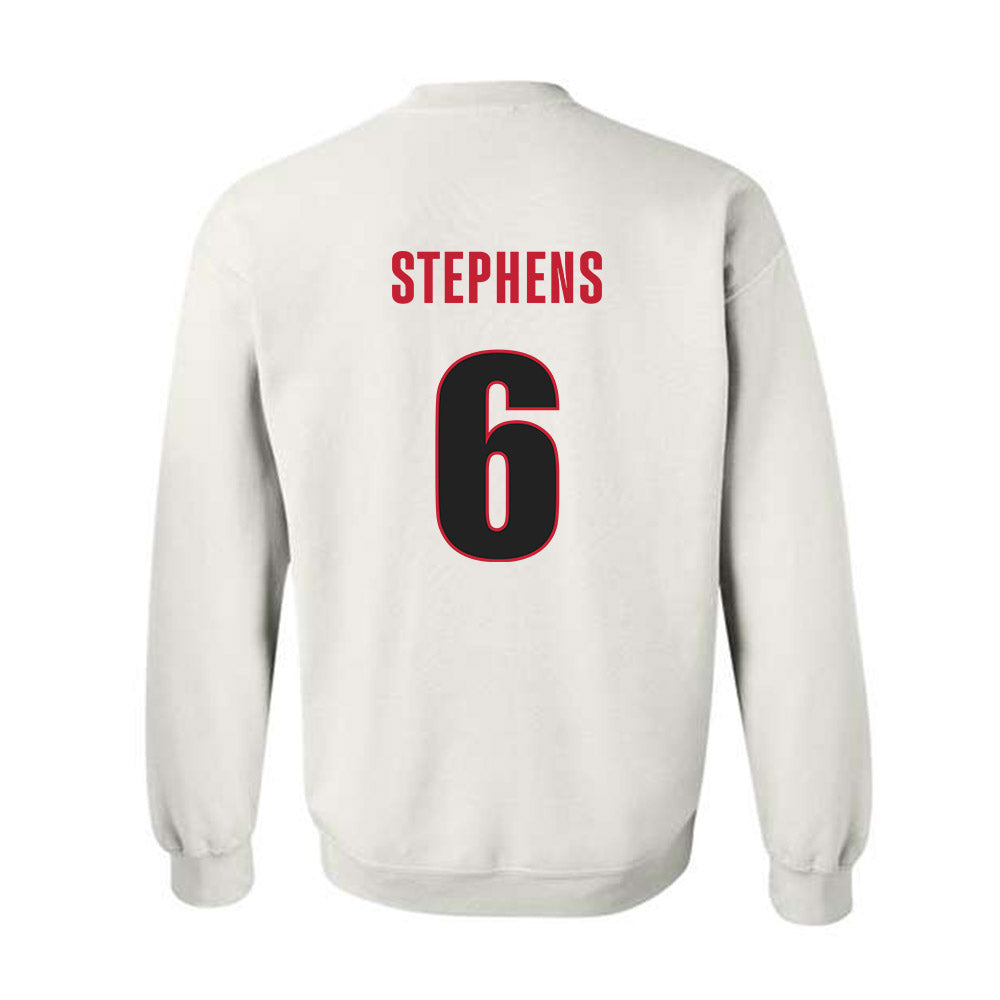 Georgia - NCAA Baseball : Jordan Stephens - Classic Shersey Crewneck Sweatshirt-1