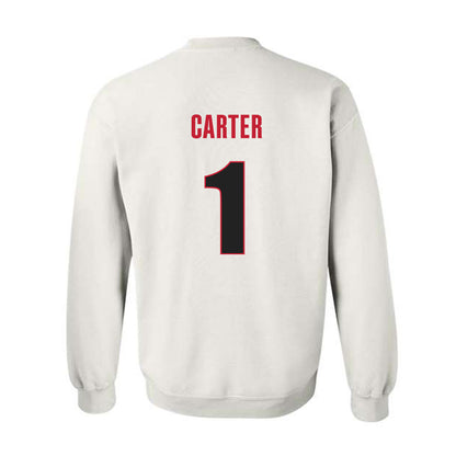 Georgia - NCAA Baseball : Dillon Carter - Classic Shersey Crewneck Sweatshirt-1