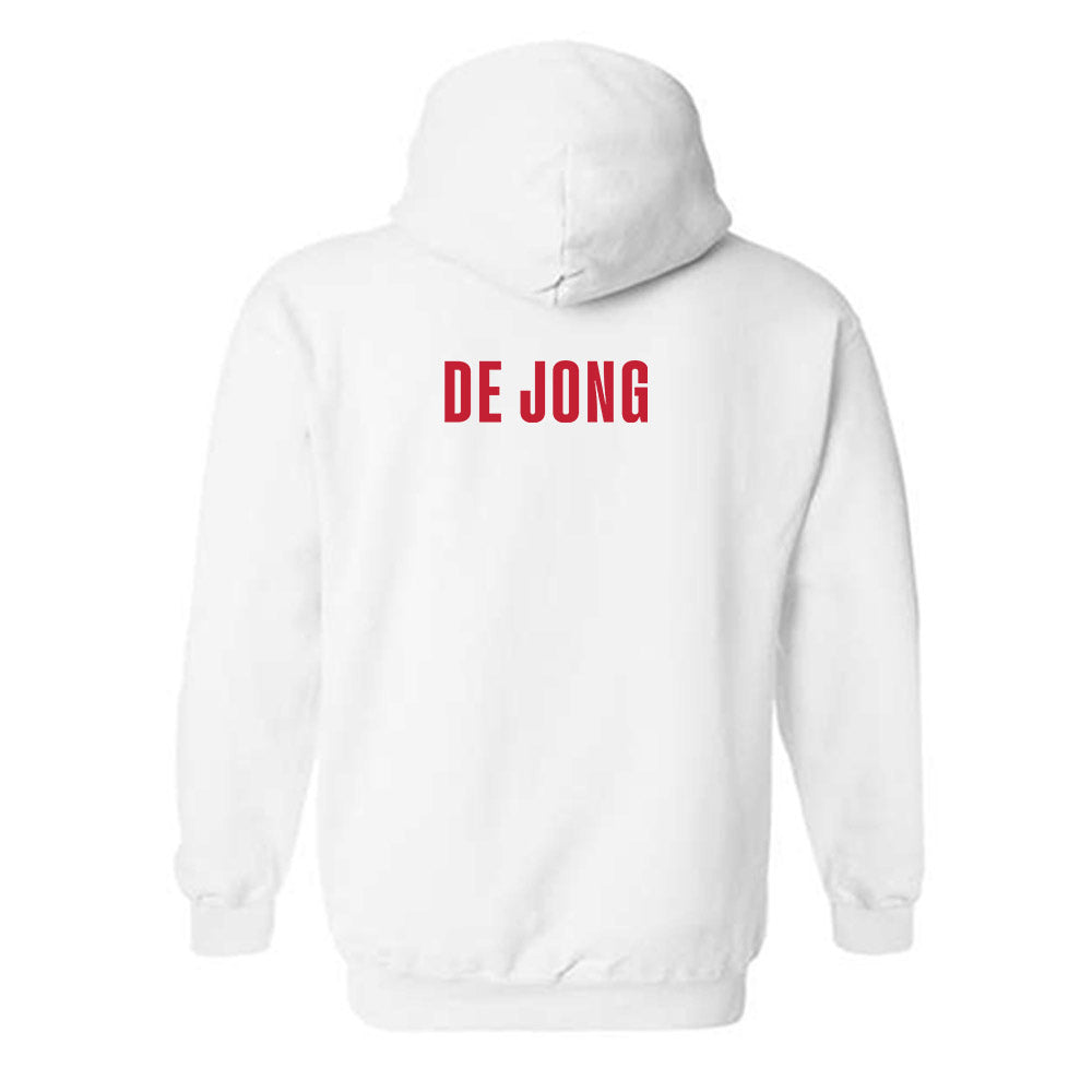 Georgia - NCAA Equestrian : Emma De Jong - Classic Shersey Hooded Sweatshirt-1