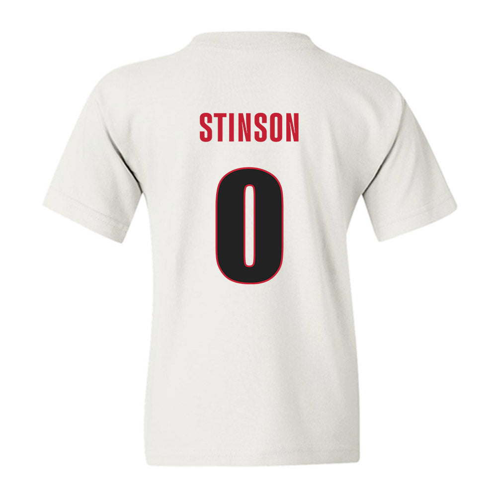 Georgia - NCAA Baseball : Josh Stinson - Classic Shersey Youth T-Shirt-1