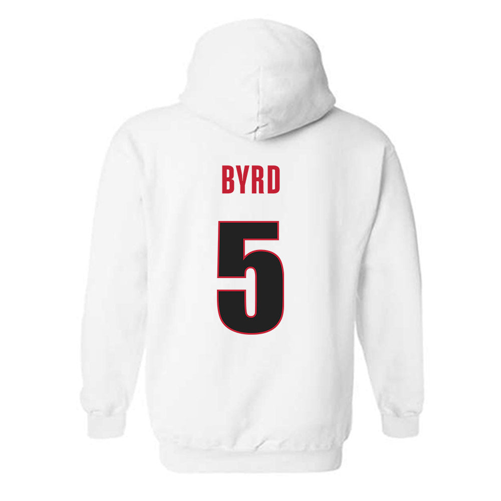 Georgia - NCAA Baseball : Justin Byrd - Classic Shersey Hooded Sweatshirt-1